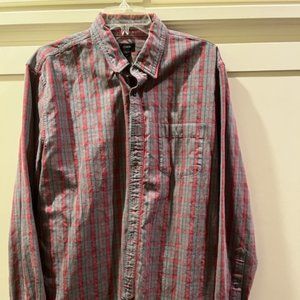 J Crew Men's Casual Shirt, Large